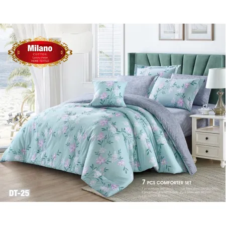 Milanobedlinen Comforter DT 100% Cotton 7pcs Set